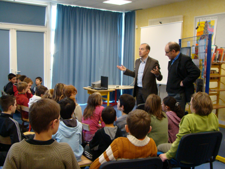 Echange avec des élèves de CM2