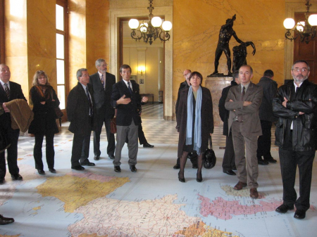 Réception à l'Assemblée Nationale des élus locaux
