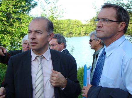 Visite et débat sur l'accès à l'Erdre